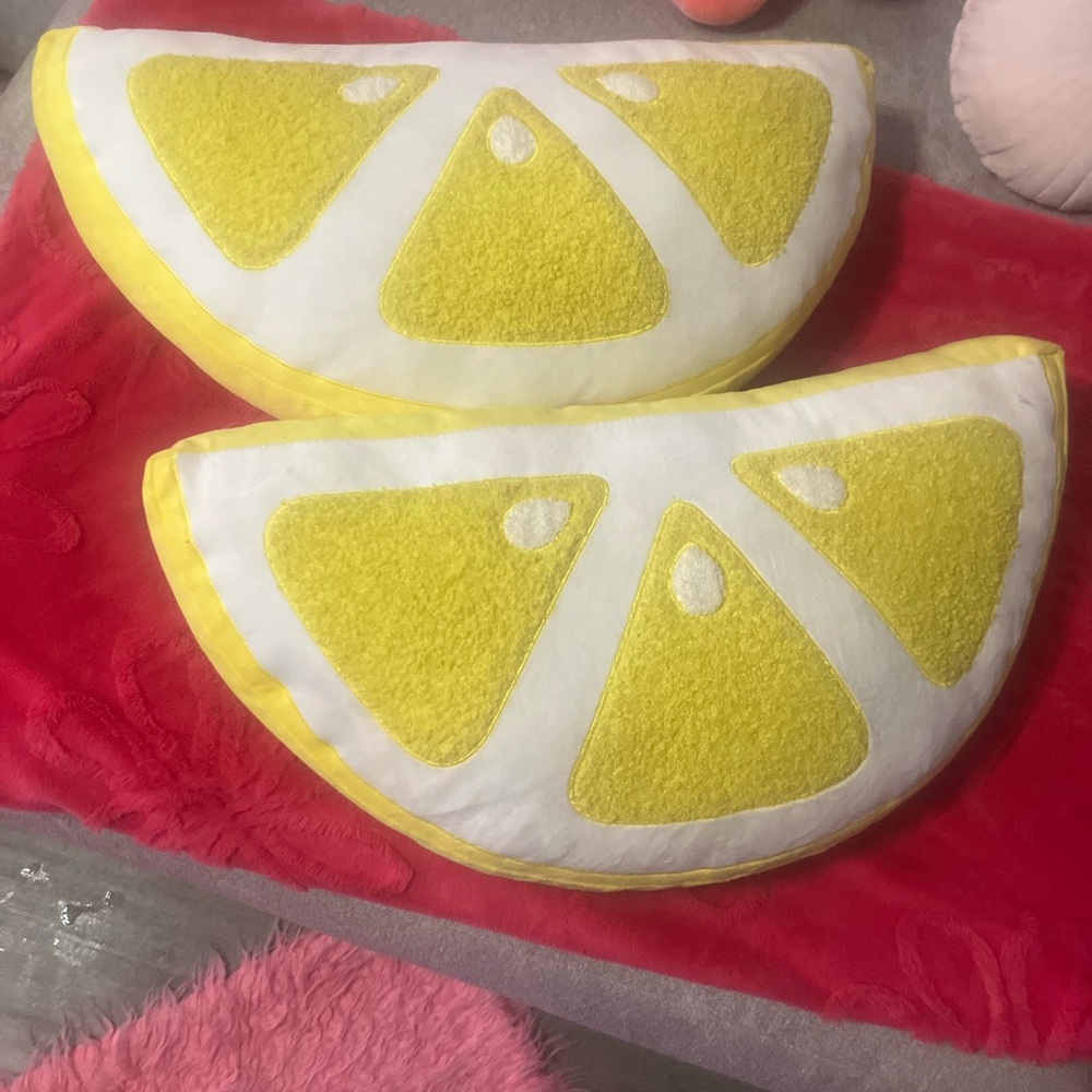 Lemon Slice Decorative Cushions